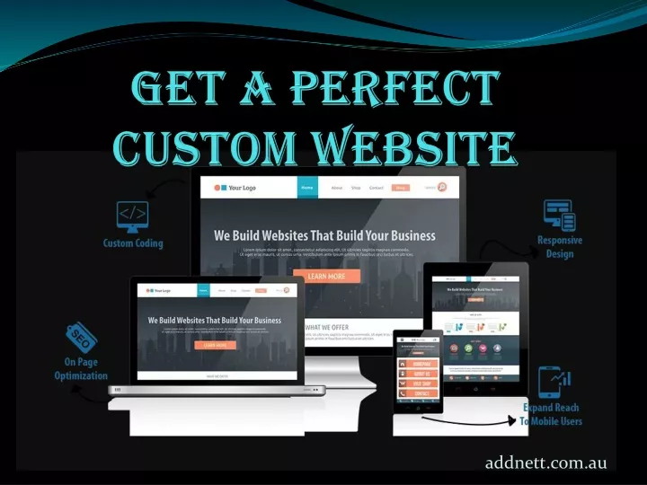 get a perfect custom website