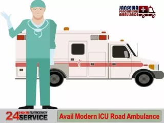 avail modern icu road ambulance