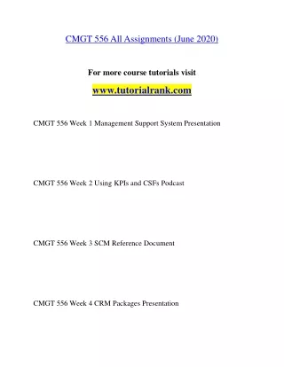 CMGT 556  Teaching Effectively--tutorialrank.com