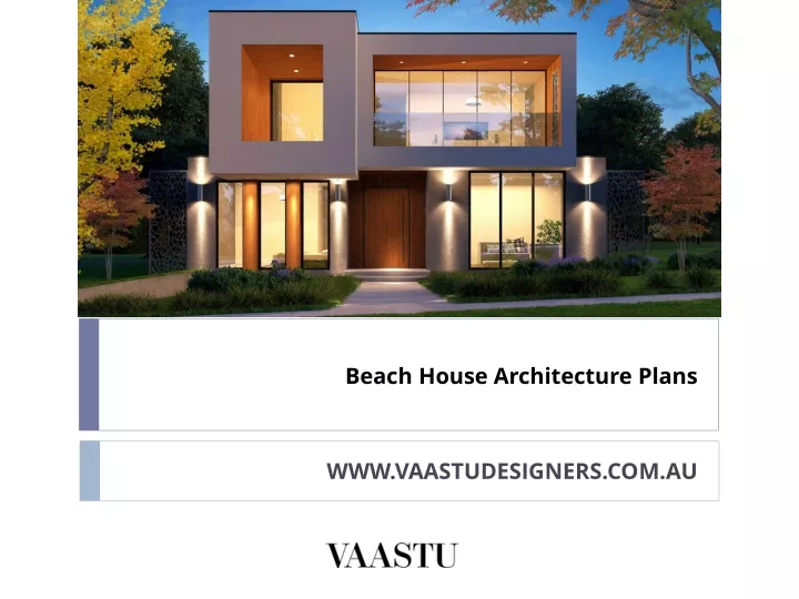 beach house architecture plans