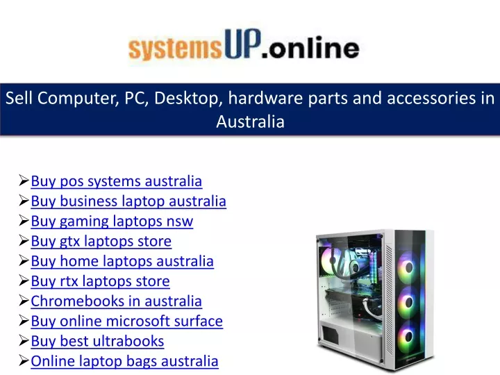 sell computer pc desktop hardware parts