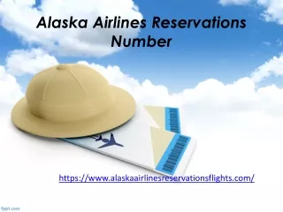 Alaska Airlines Reservations Number  1-833-212-5272