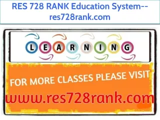 RES 728 RANK Education System--res728rank.com