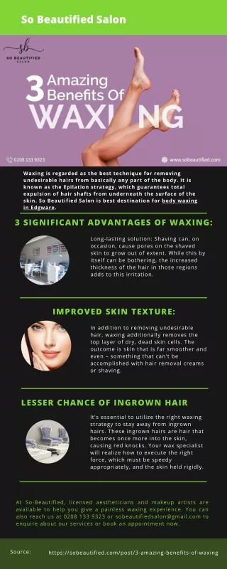 3 Amazing Benefits of Waxing