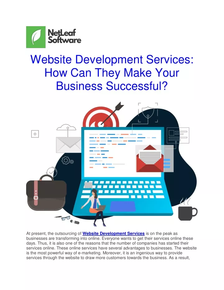 website development services how can they make