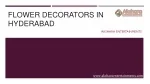 Flower Decorators in Hyderabad - slide 1