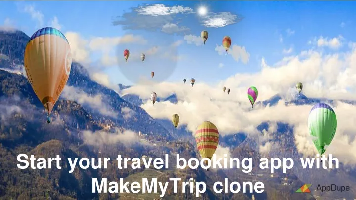start your travel booking app with makemytrip