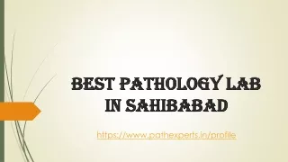 best pathology lab in sahibabad