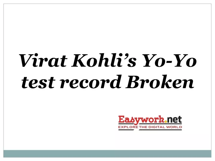 virat kohli s yo yo test record broken