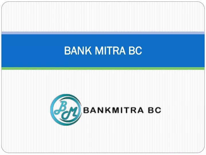 bank mitra bc