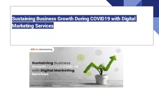 Sustaining Business Growth During COVID19 with Digital Marketing Services