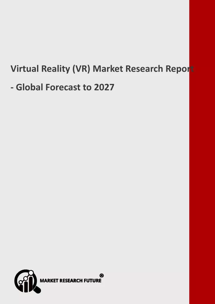 virtual reality vr market research report global