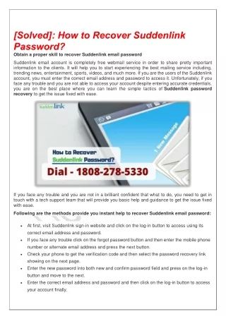 solved how to recover suddenlink password obtain