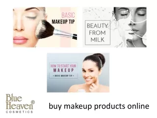 buy makeup products online - Blue Heaven Cosmetics