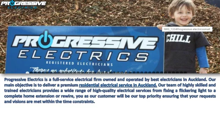 progressive electrics is a full service