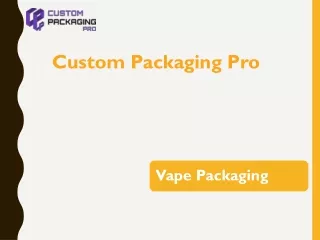 custom packaging pro