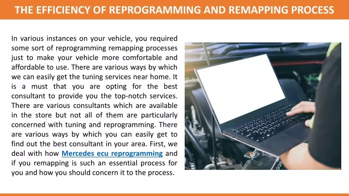 the efficiency of reprogramming and remapping
