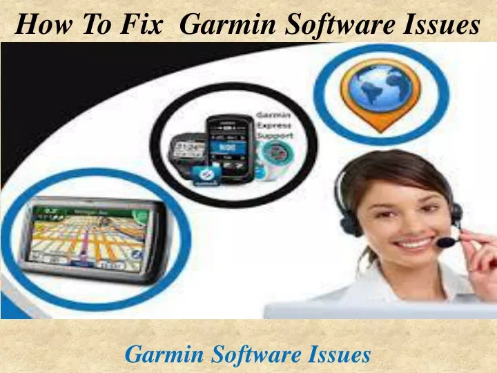 how to fix garmin software issues