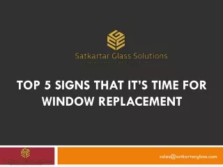 top 5 signs that it s time for window replacement