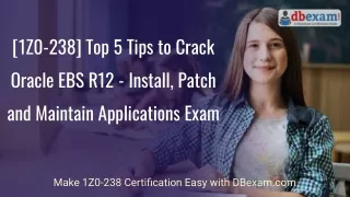 1z0 238 top 5 tips to crack oracle