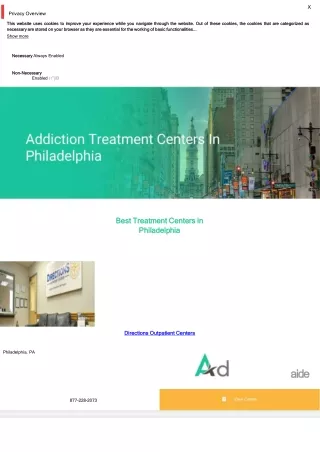Addiction Treatment Centers In Philadelphia