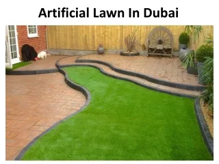 artificial lawn in dubai