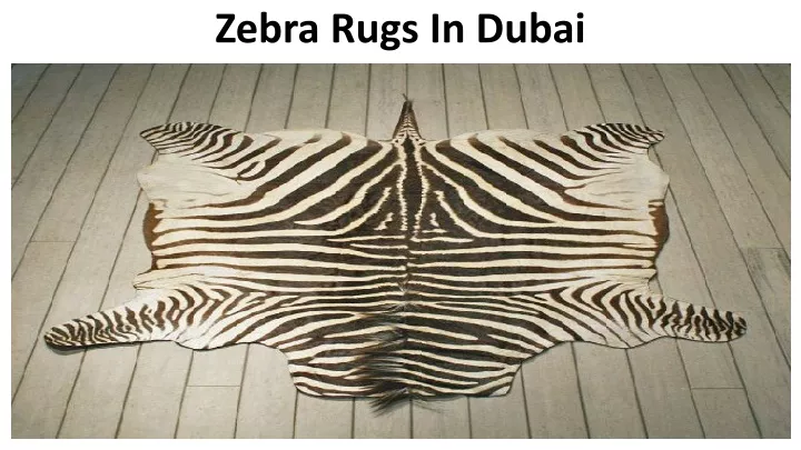 zebra rugs in dubai