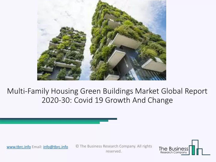 multi family housing green buildings market