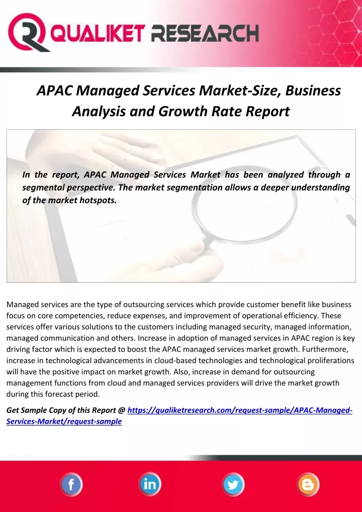 apac managed services market size business