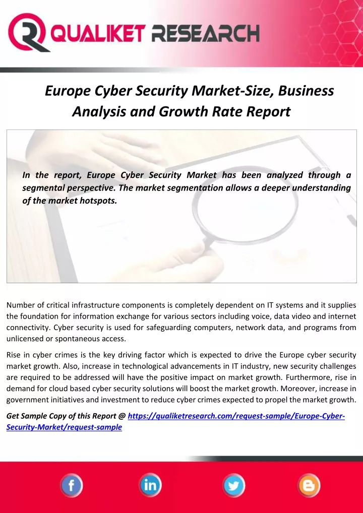 europe cyber security market size business