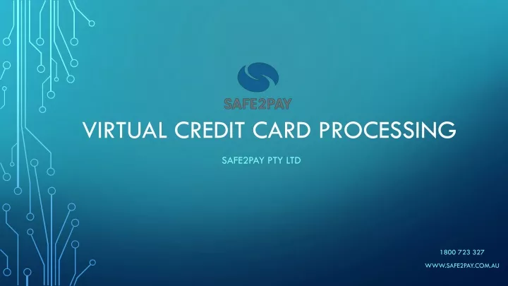 virtual credit card processing