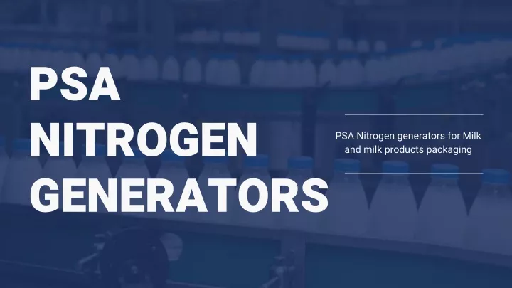 psa nitrogen generators