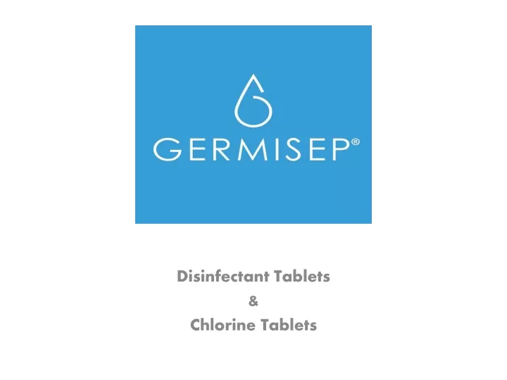 disinfectant tablets chlorine tablets