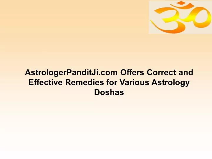 astrologerpanditji com offers correct