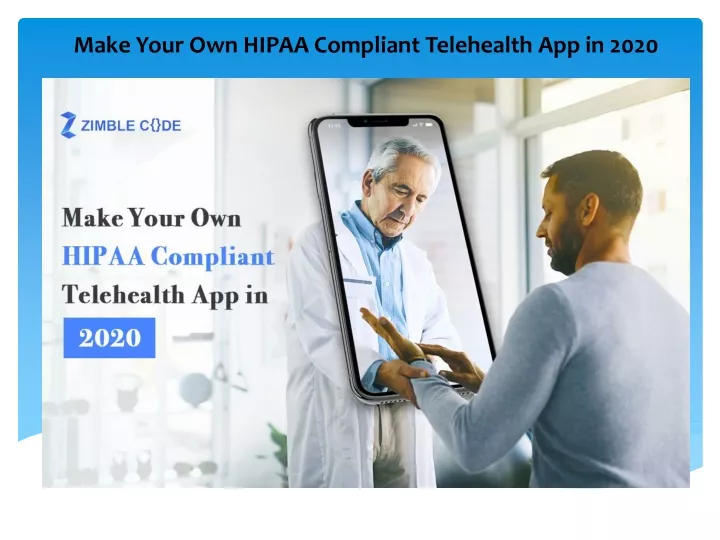 make your own hipaa compliant telehealth app in 2020
