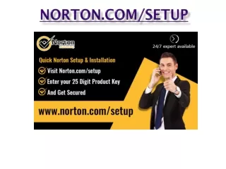 norton.com/setup - Install Norton Porduct Key to Setup Norton Setup