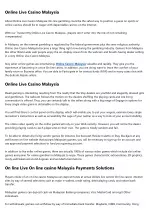 Online Live Casino Malaysia - slide 1