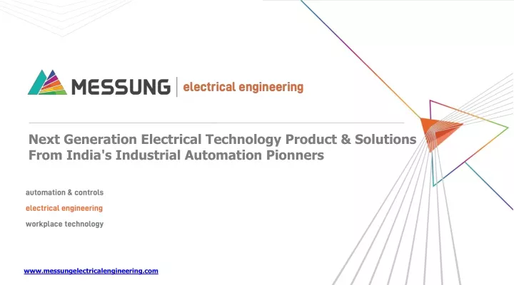 next generation electrical technology product solutions from india s industrial automation pionners