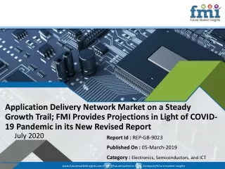 application delivery network market on a steady