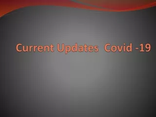 current updates covid 19