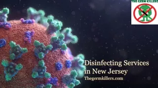 Disinfecting Services in New Jersey - Thegermkillers.com