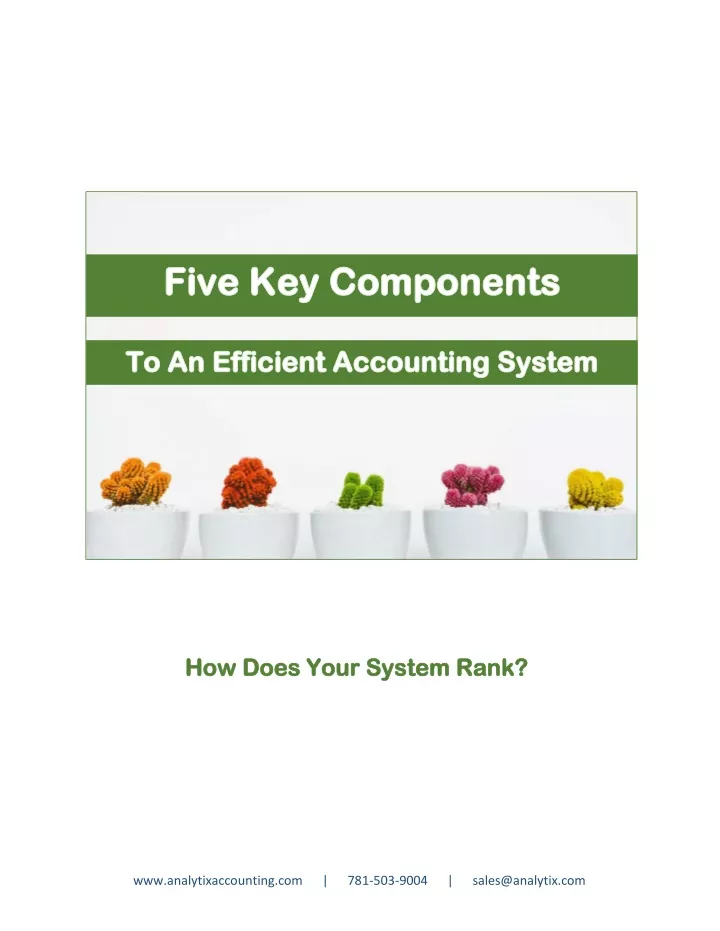 how does your system rank how does your system