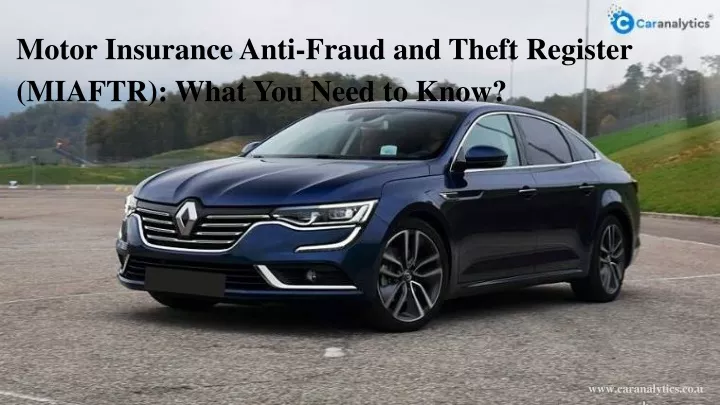motor insurance anti fraud and theft register