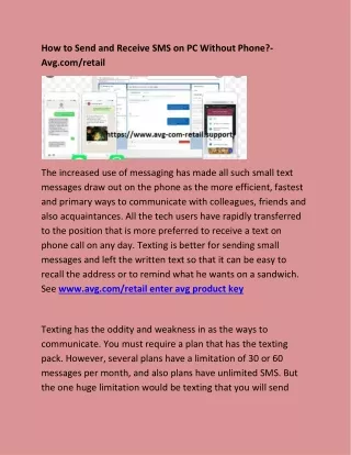 how to send and receive sms on pc without phone