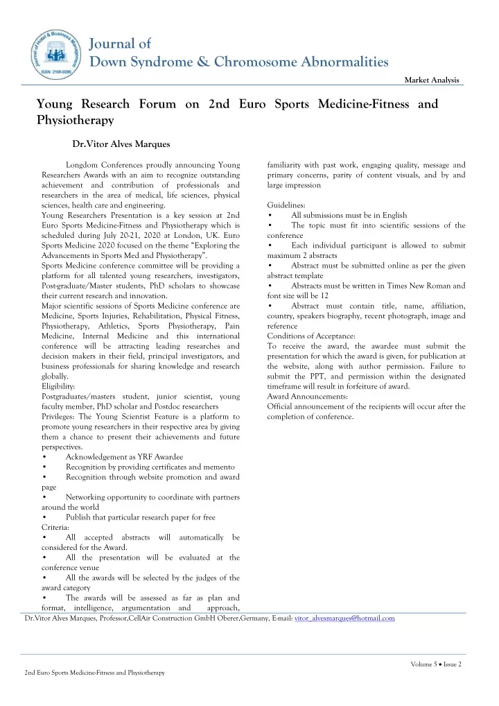 journal of down syndrome chromosome abnormalities