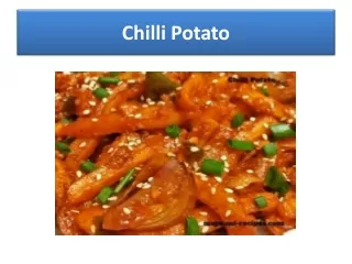 Chilli Potato by Mejwani Recipes