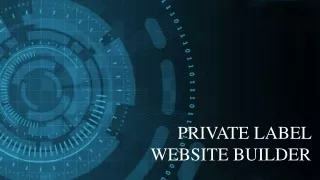 Private Label Website Builder