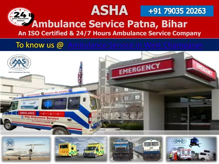 asha ambulance service patna bihar an iso certified 24 7 hours ambulance service company
