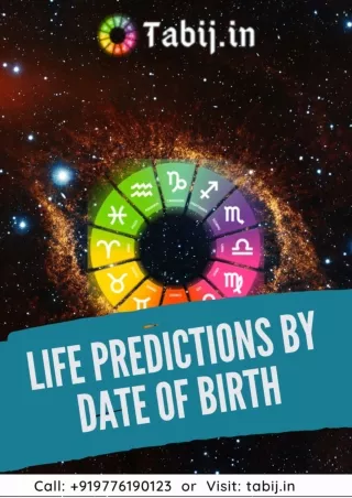 Detailed Life predictions free for a better life