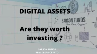 Sarson funds digital asset management solution company